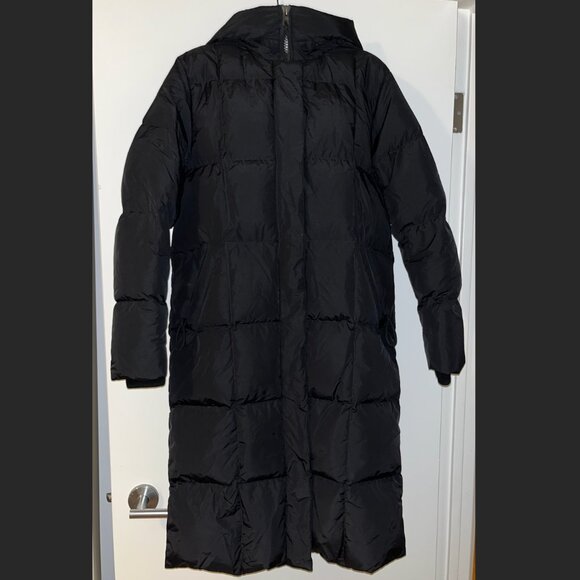 Babaton Black Crown Puffer Long - XXS - Picture 2 of 7